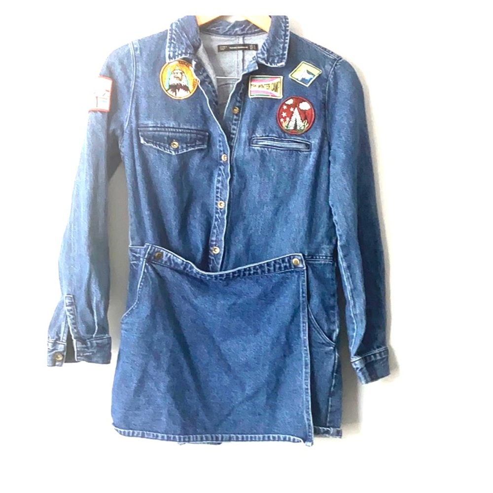 ZARA Trafaluc denimwear Jean Shorts/Skort Romper